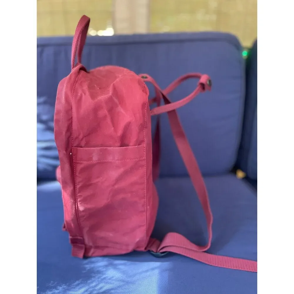 Fjallraven Kanken Classic 16L Backpack Ox Red Pink Coral